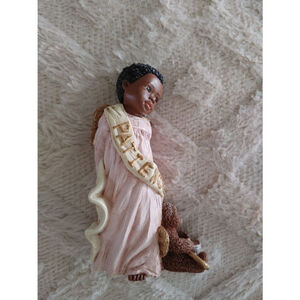 All God's Children Collectibles Figurines Mariah Patience Angel Pink Gown Dress